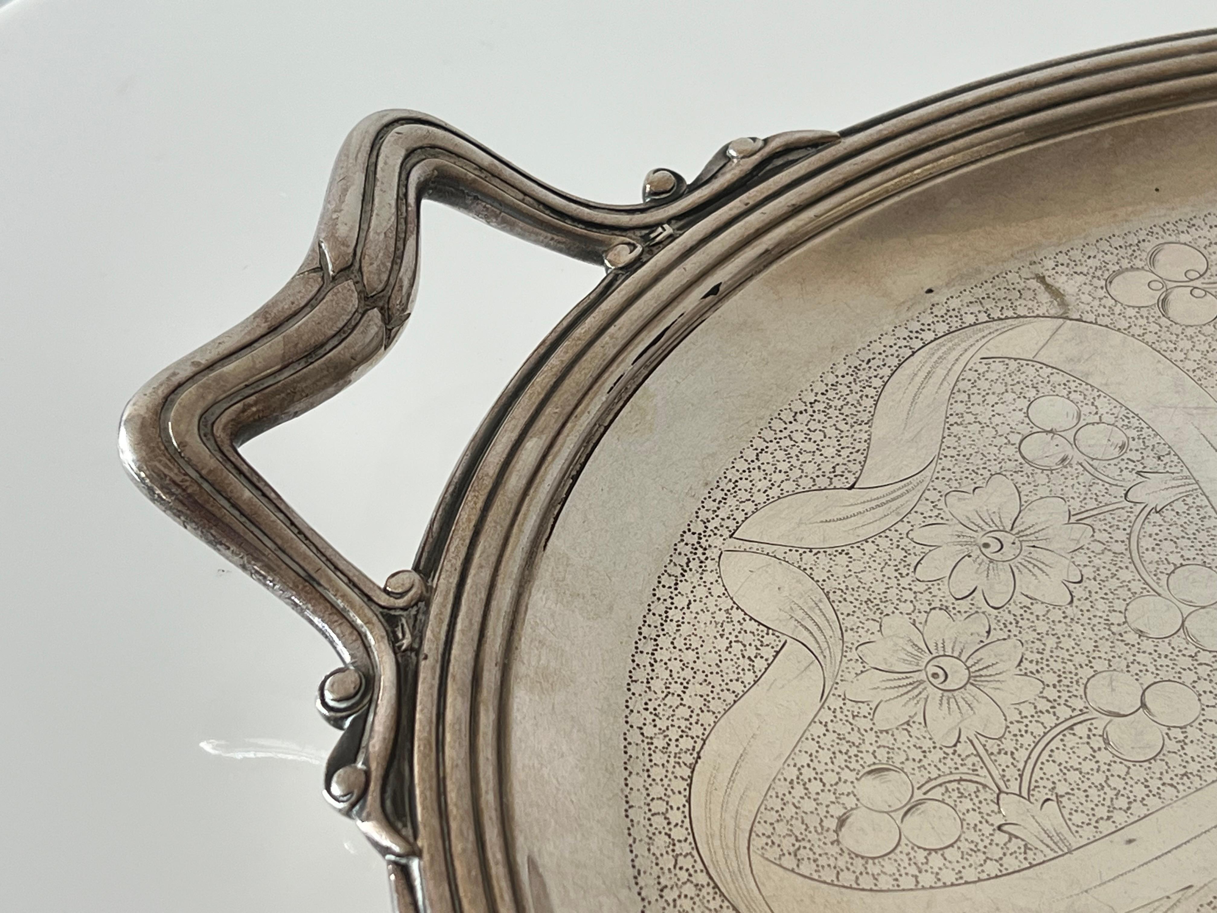 Christofle Set da caffè e tè in bambù stile Art Nouveaux ca' 1890 in vendita 10