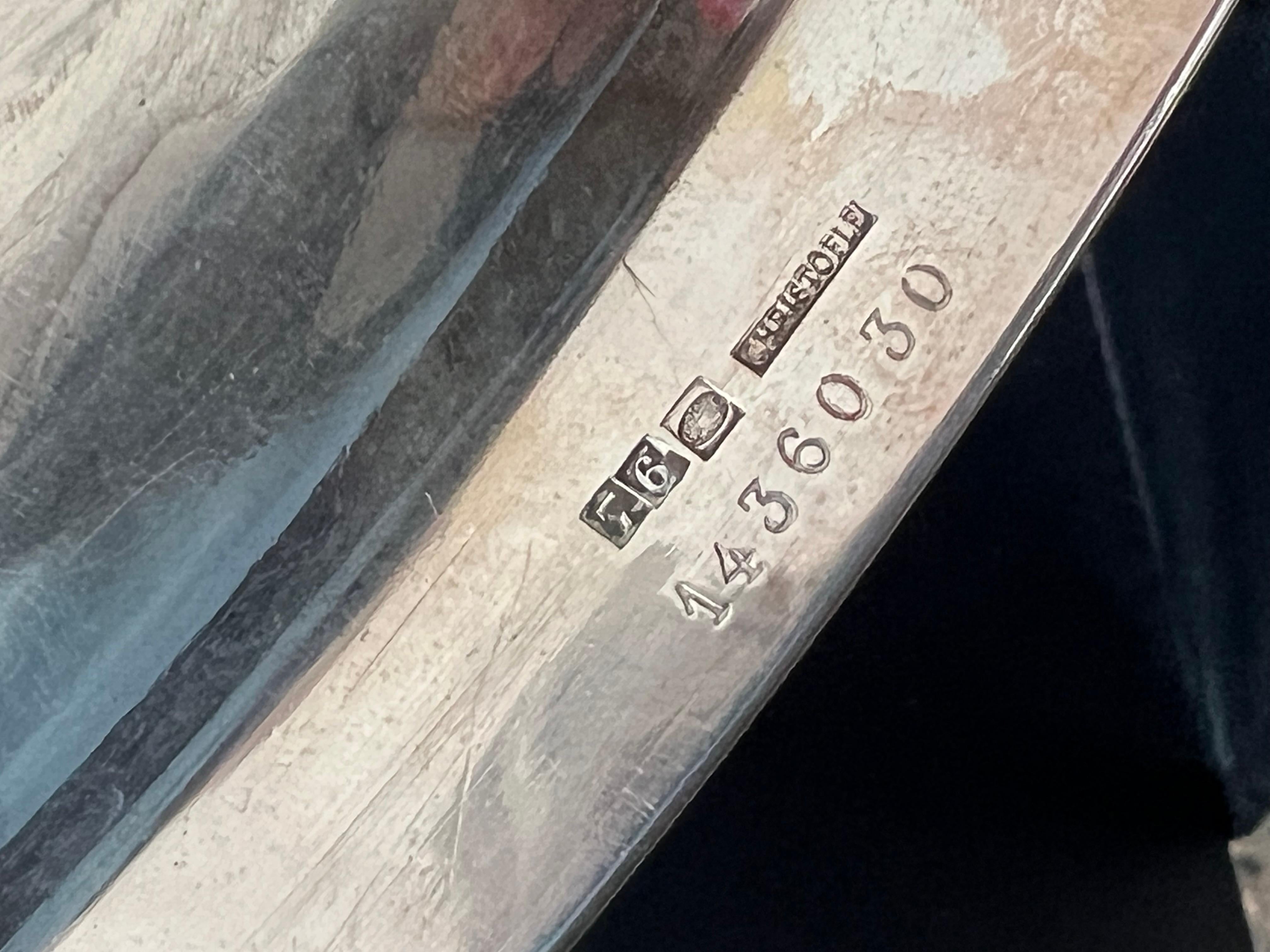 Christofle Set da caffè e tè in bambù stile Art Nouveaux ca' 1890 in vendita 11