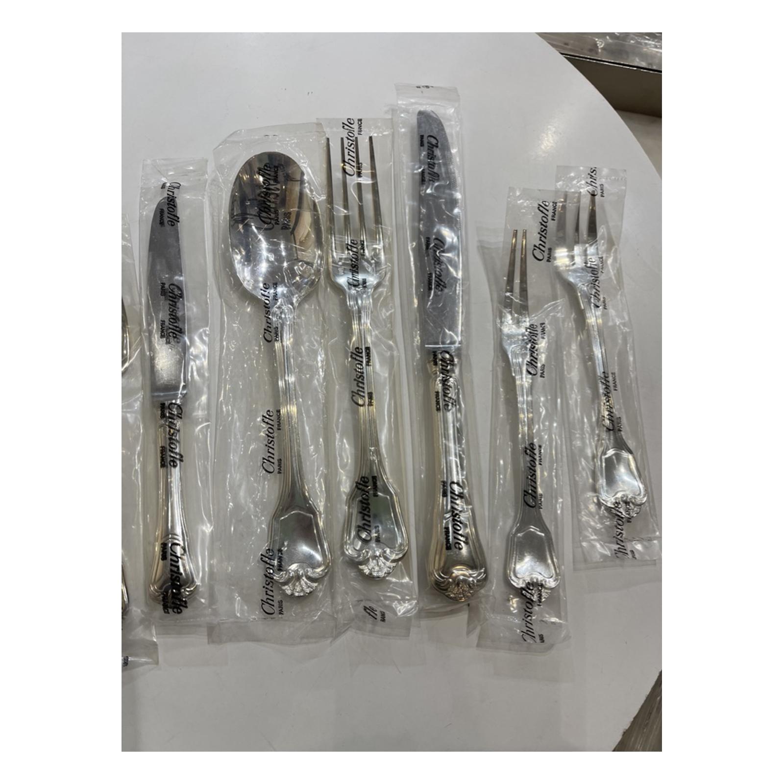 Contemporary Christofle Cutlery Set 