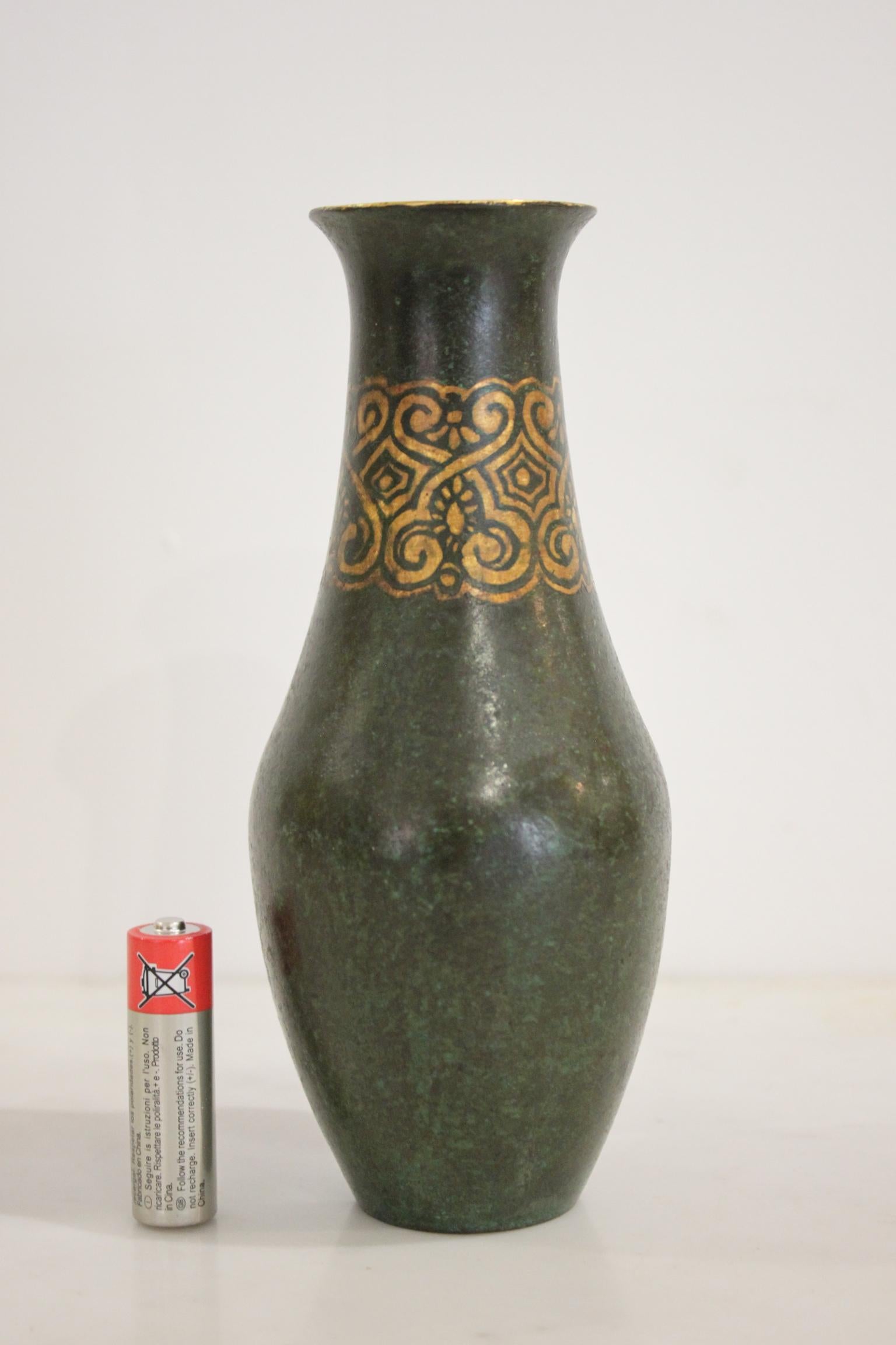 Christofle Dinanderie Vase, 1930 For Sale 5