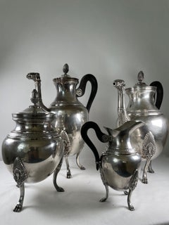 Christofle Empire Malmaison 1940 Tea Set