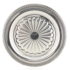 Christofle et Cie Malmaison Pattern Silverplate Wine Coaster