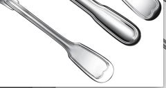 Christofle Flatware "Chinon" Silver Plated 103 Pieces