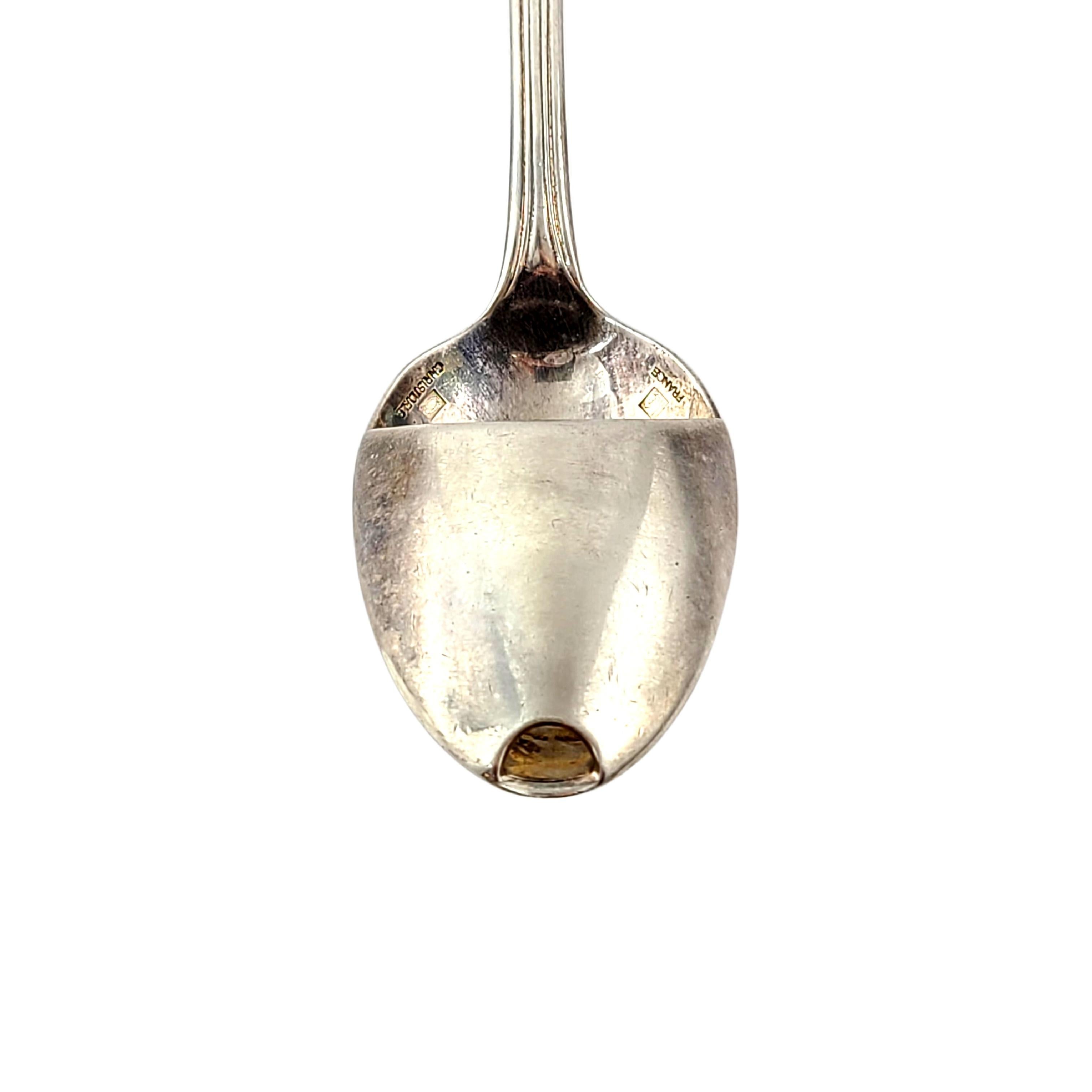 imperial silver plate baby spoon