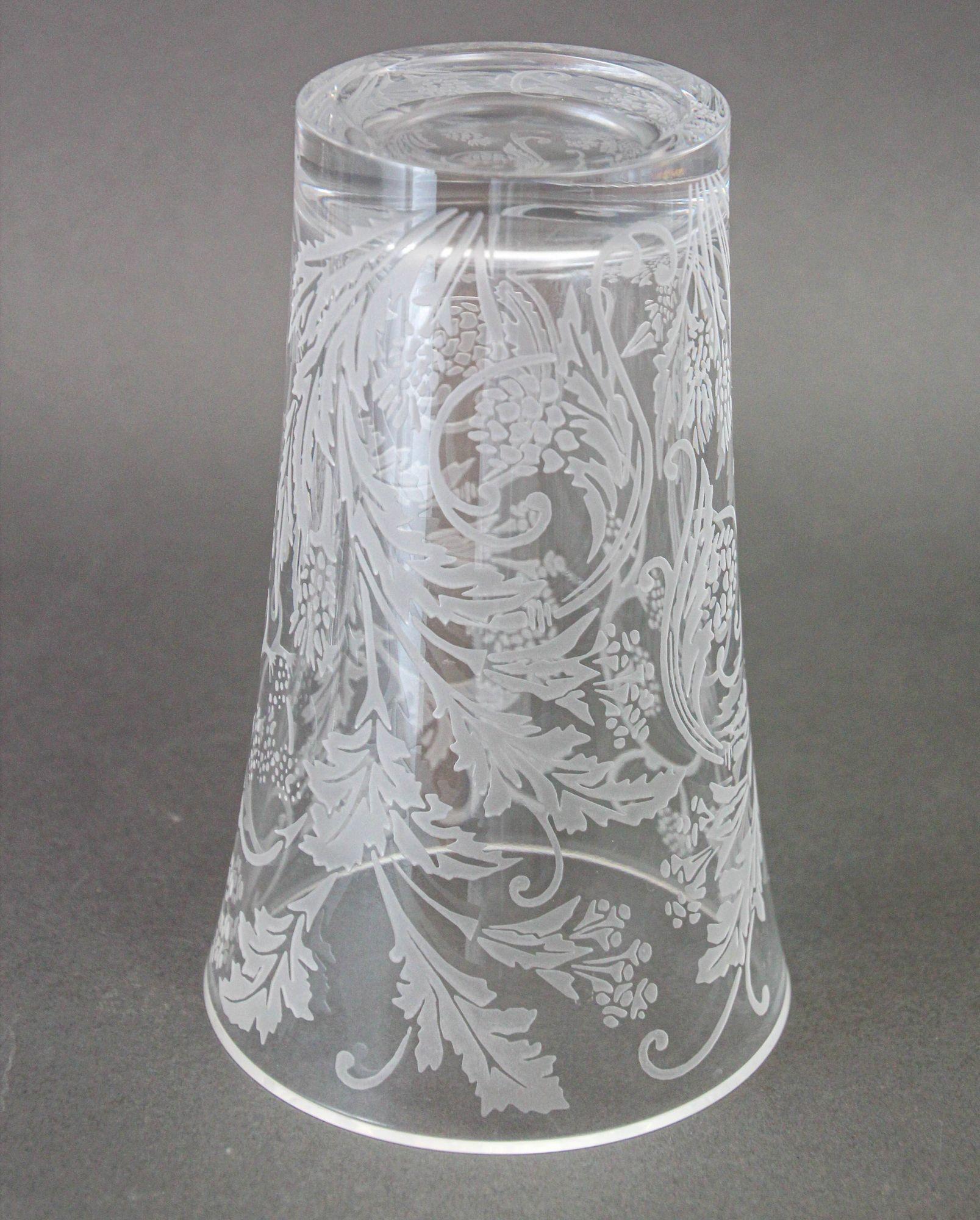 Christofle France Marly Orangerie vase filigrane floral gravé à la main 1