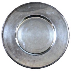 Christofle France Silver Plated Plate