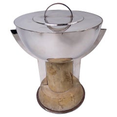 Christofle French Art Deco Modern Classical Silver Plate Trophy