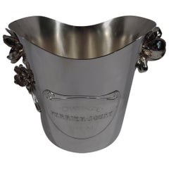 Christofle French Art Nouveau Silver Plate Champagne Bucket