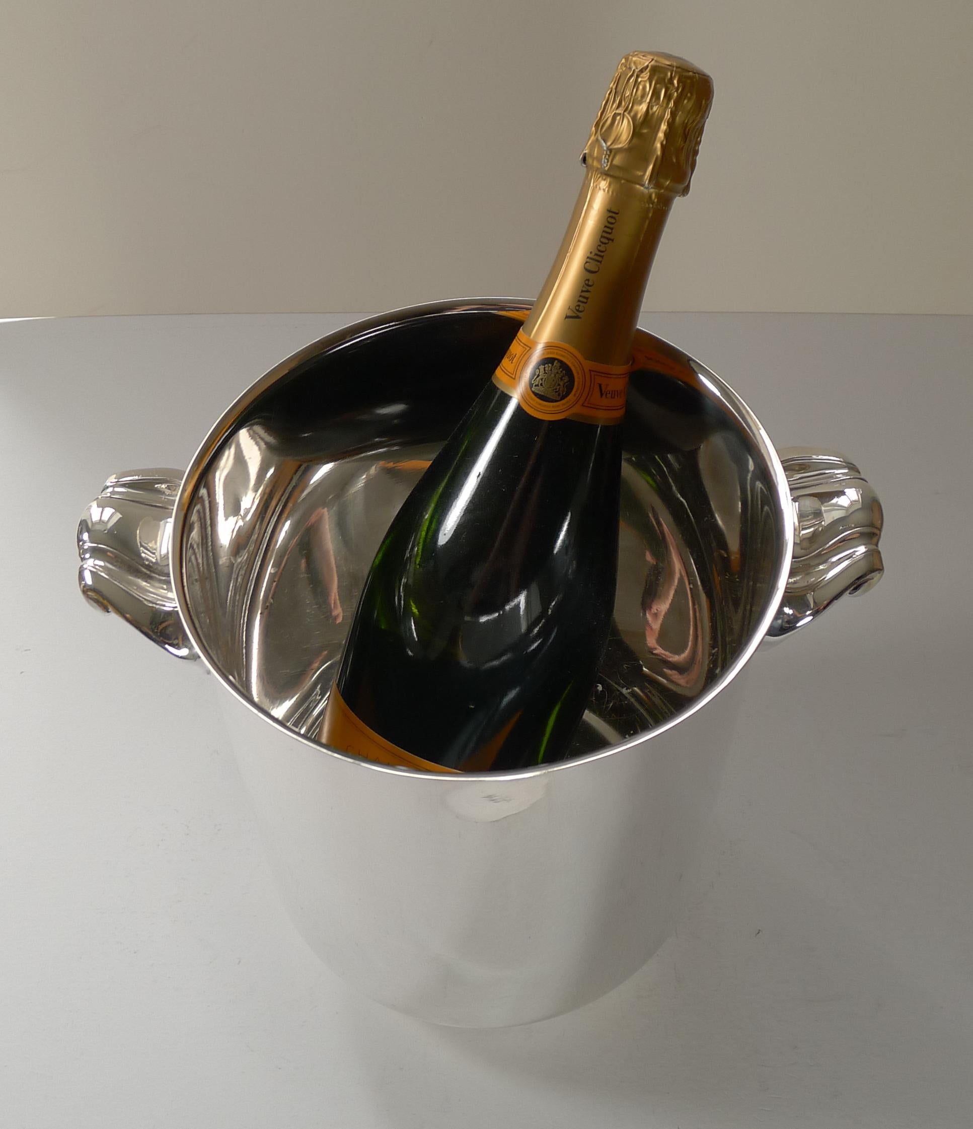 Christofle Gallia Champagne Bucket / Wine Cooler, Ormesson 2