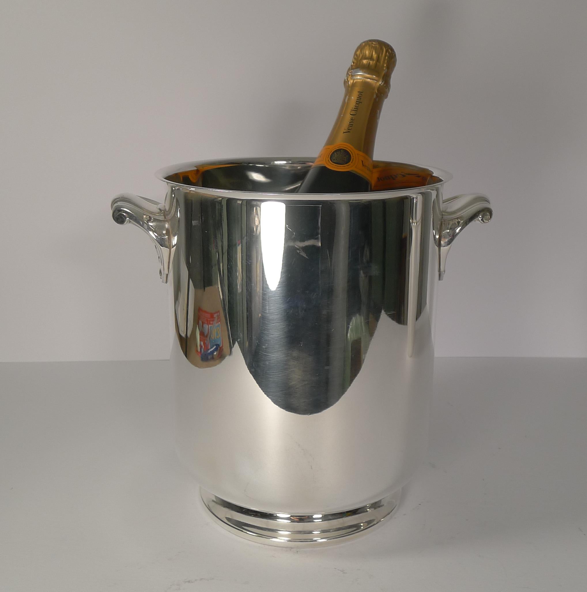 Christofle Gallia Champagne Bucket / Wine Cooler, Ormesson 3