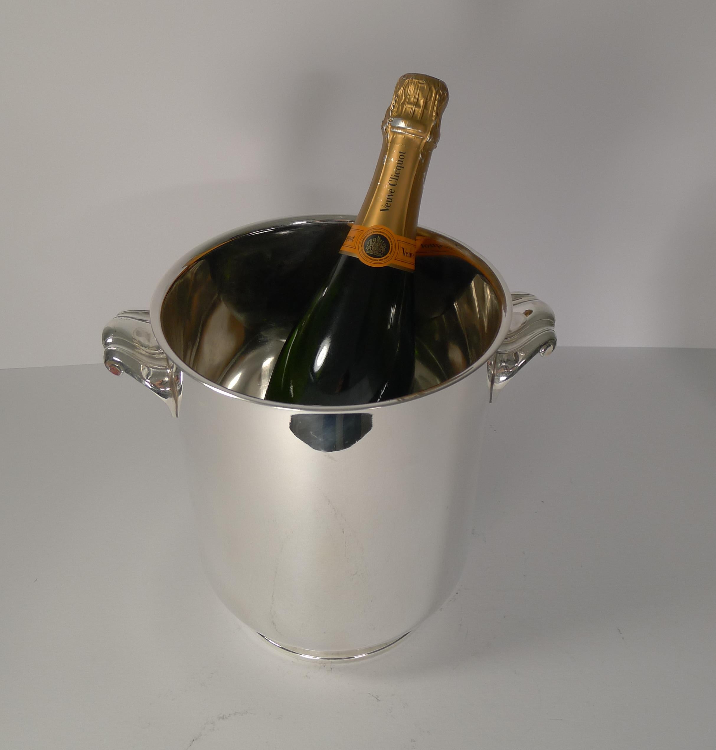 Christofle Gallia Champagne Bucket / Wine Cooler, Ormesson 4