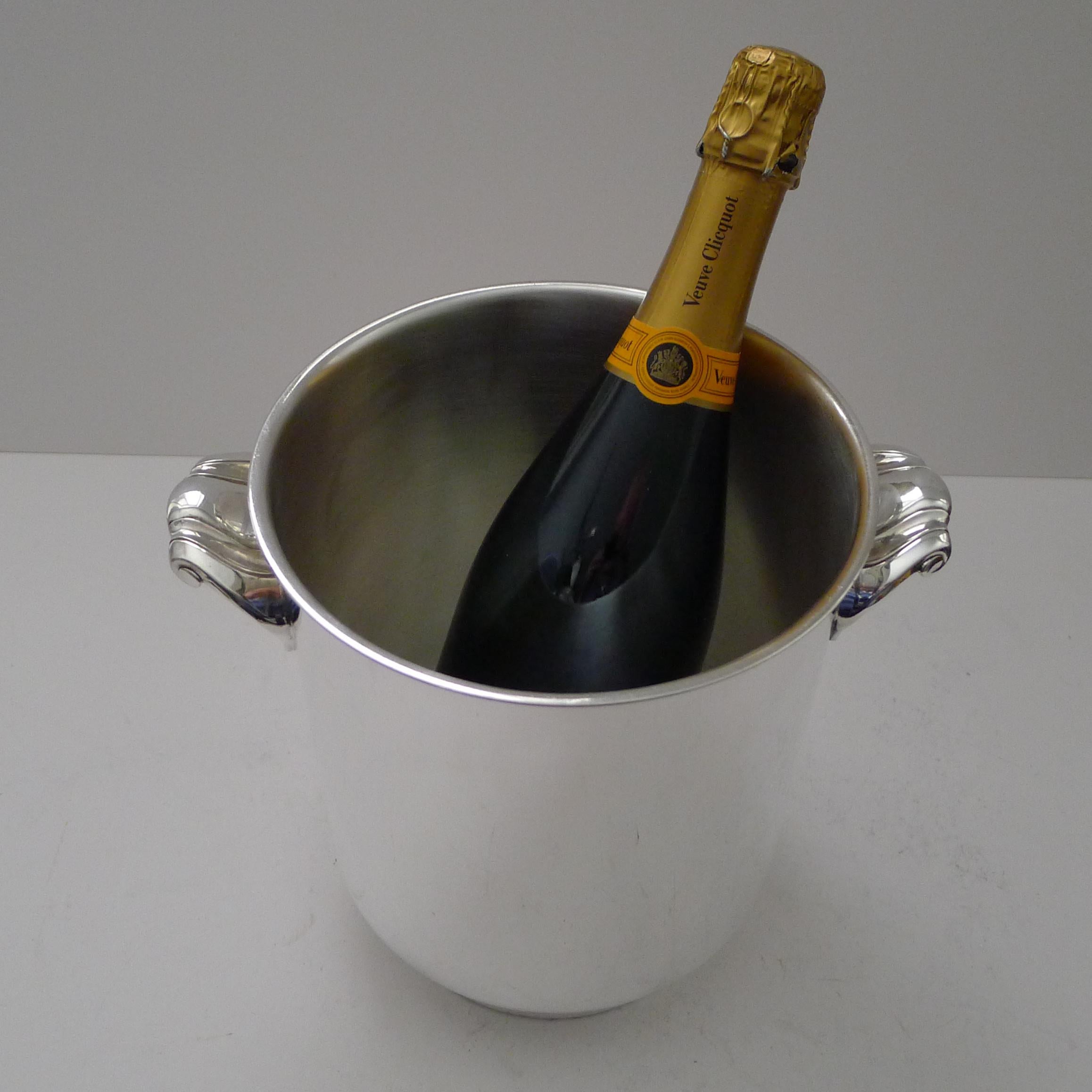 Christofle Gallia Champagne Bucket / Wine Cooler - Ormesson For Sale 4
