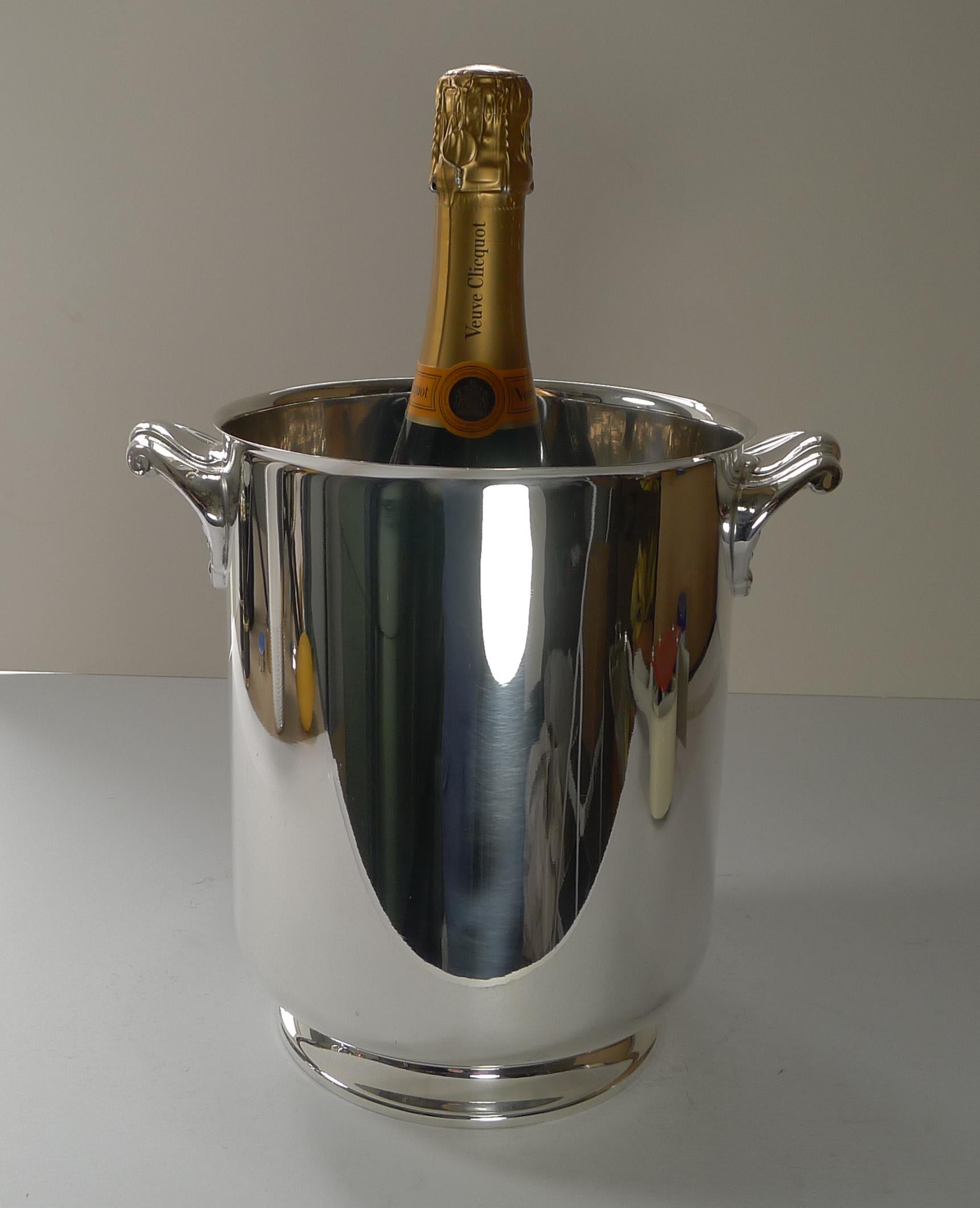 Christofle Gallia Champagne Bucket / Wine Cooler, Ormesson 1