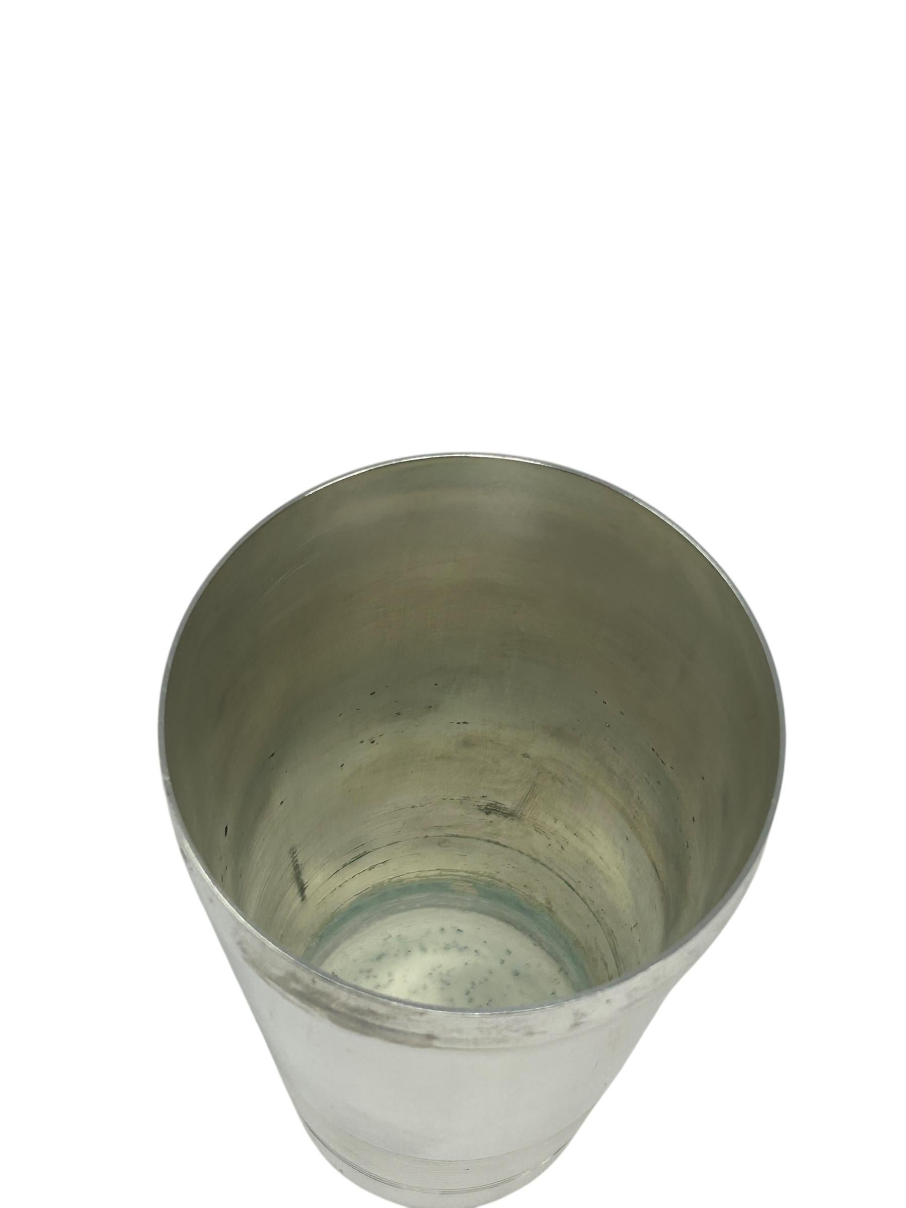 Coctelera Christofle Gallia Ondulations de Luc Lanel, c.1935 en venta 3