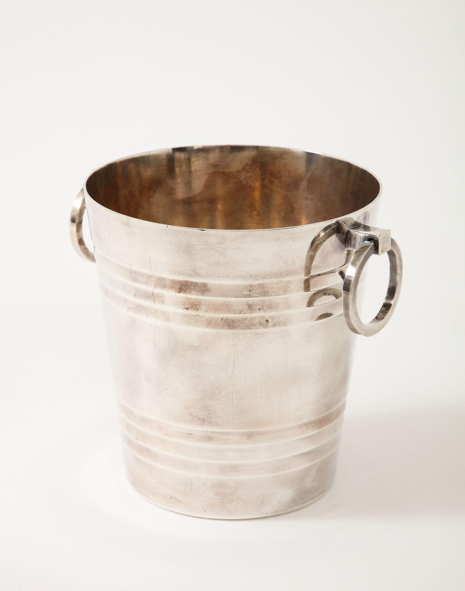 A small Christofle Ice Bucket from the Normondie collection.