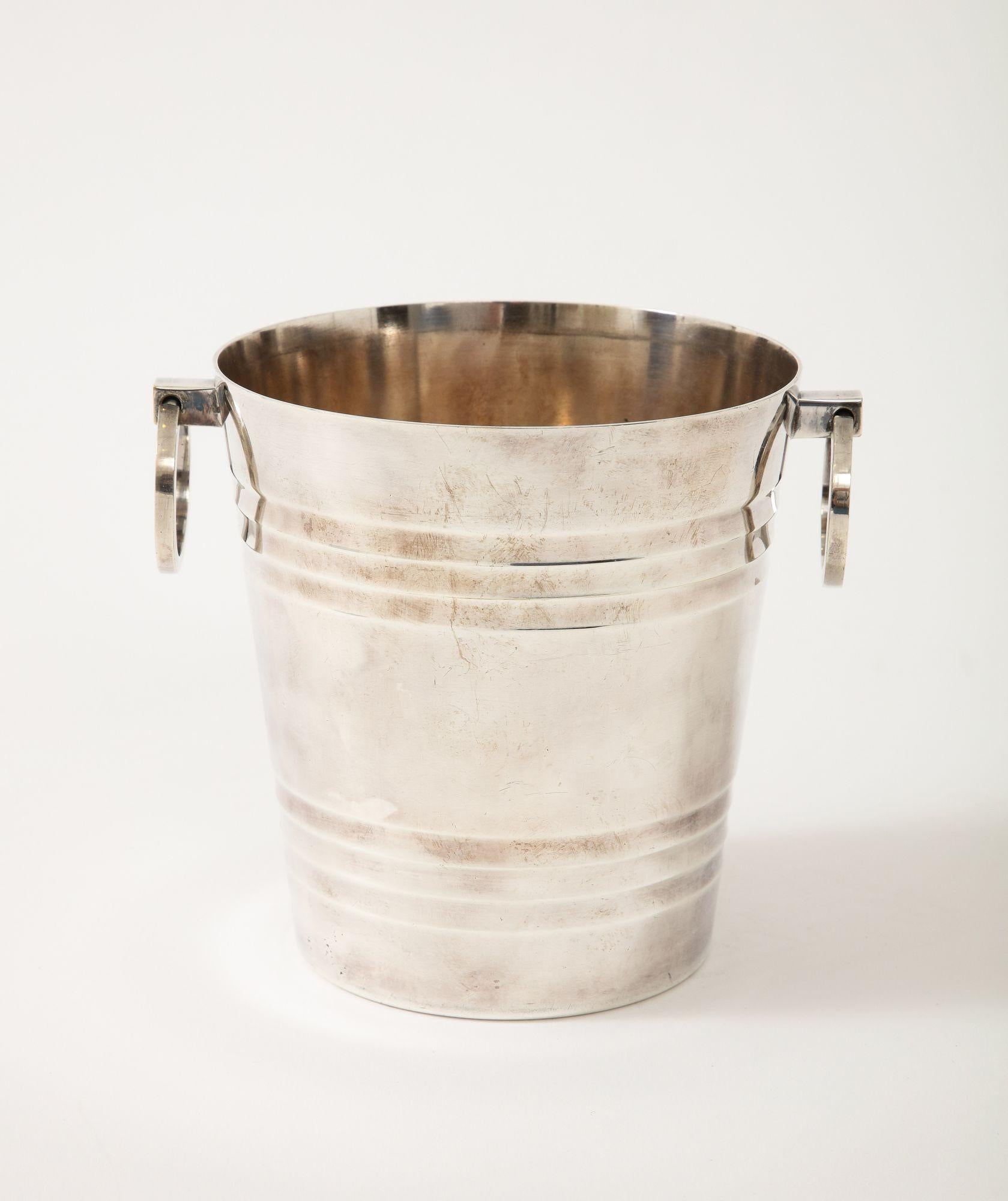 French Christofle Ice Bucket For Sale