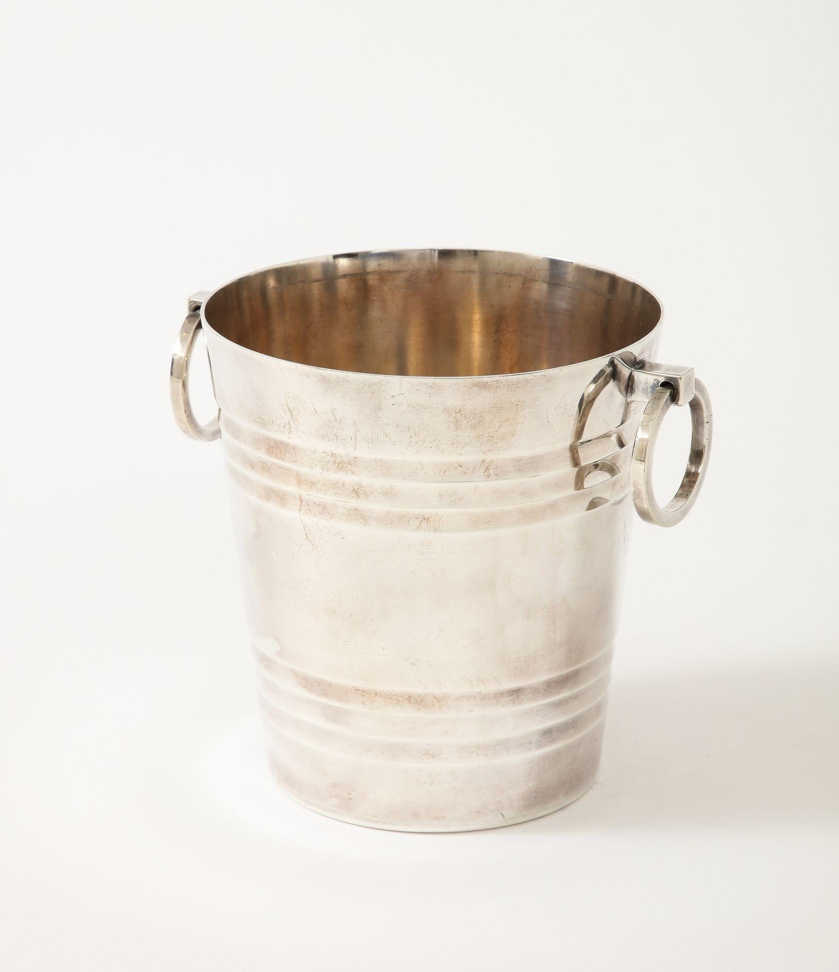 Christofle Ice Bucket In Good Condition For Sale In New York, NY