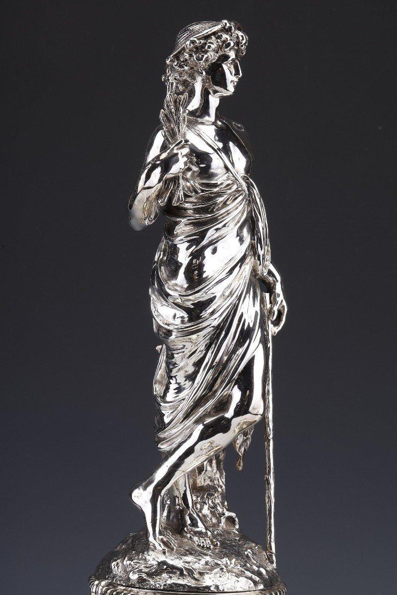 19th Century Christofle - Important Table Centerpiece In Sterling Silver Nineteenth