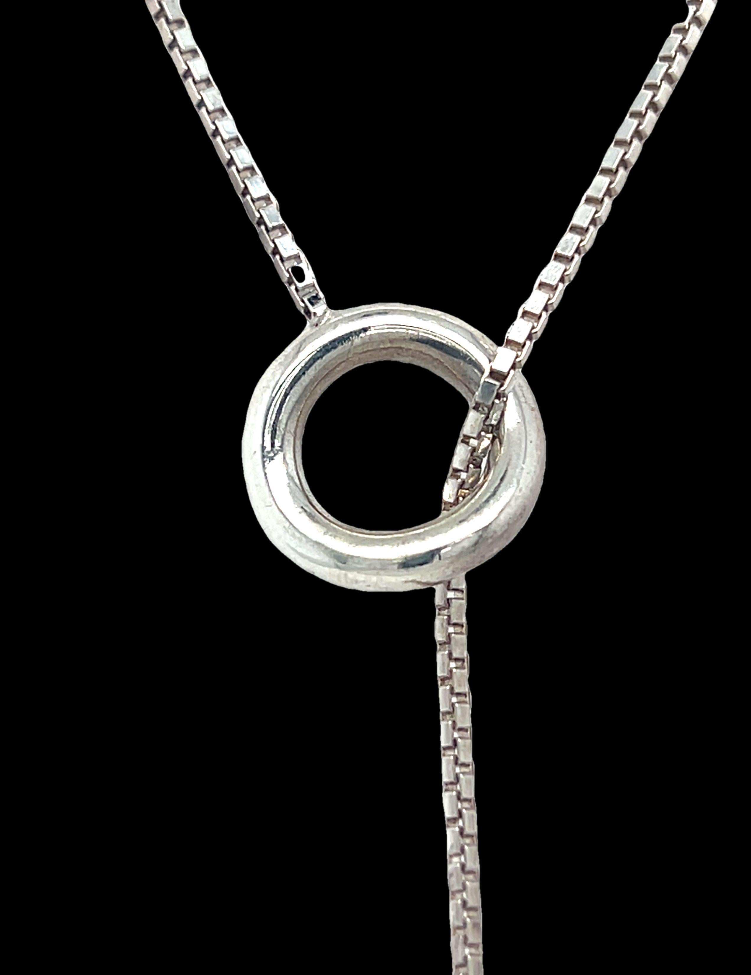 da uomo o donna Christofle Collana Lariat in argento sterling in vendita