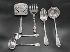 Christofle "Lion's Skin" cutlery set by Charles Rossigneux