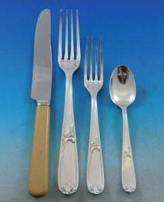 Christofle Made in Argentina Cubiertos de Plata Servicio 12 Set 89 Piezas