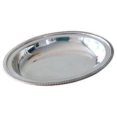Christofle "Malmaison" Oval Silver Plated Platter