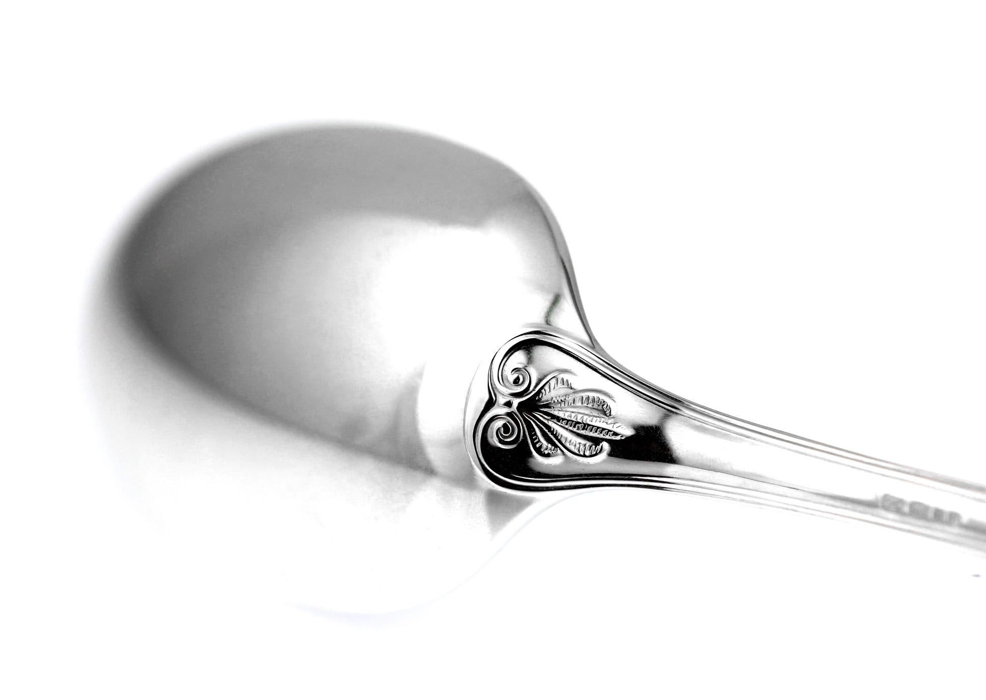 Christofle, Malmaison Solid Silver 18-Piece Set of Spoon, Fork & Tea-spoon 3