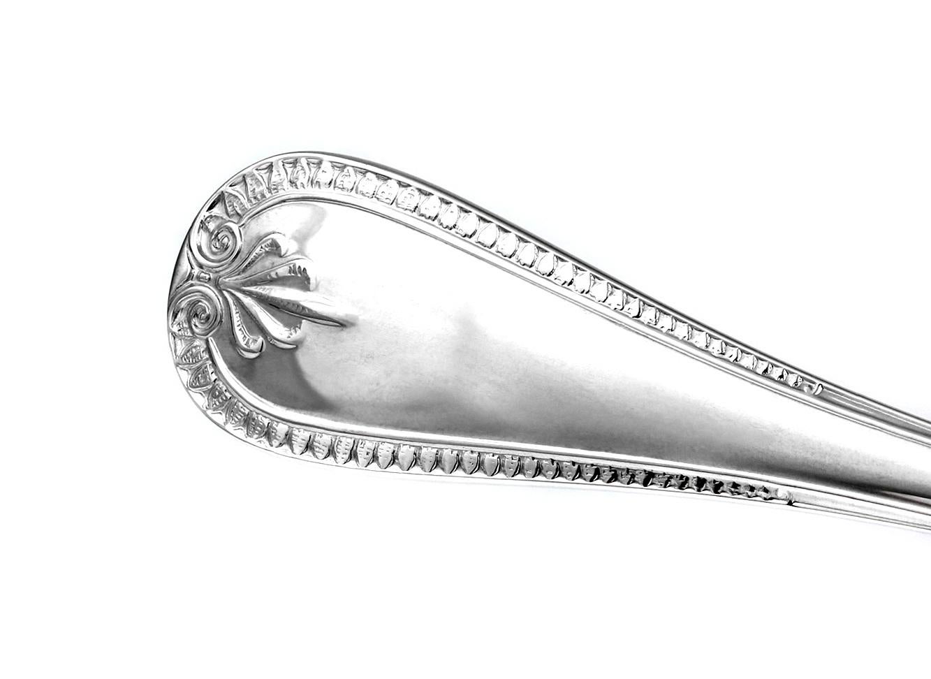 Christofle, Malmaison Solid Silver 18-Piece Set of Spoon, Fork & Tea-spoon 4