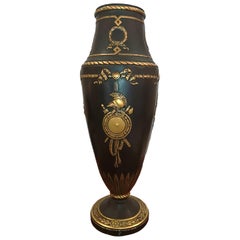  Christofle Neoclassical Bronze Vase, circa 1920