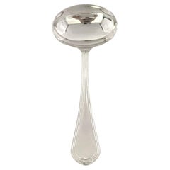 Louche à sauce Christofle Oceana en argent sterling