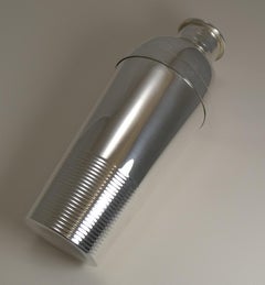 Christofle Ondulations Cocktail Shaker by Luc Lanel, circa 1935
