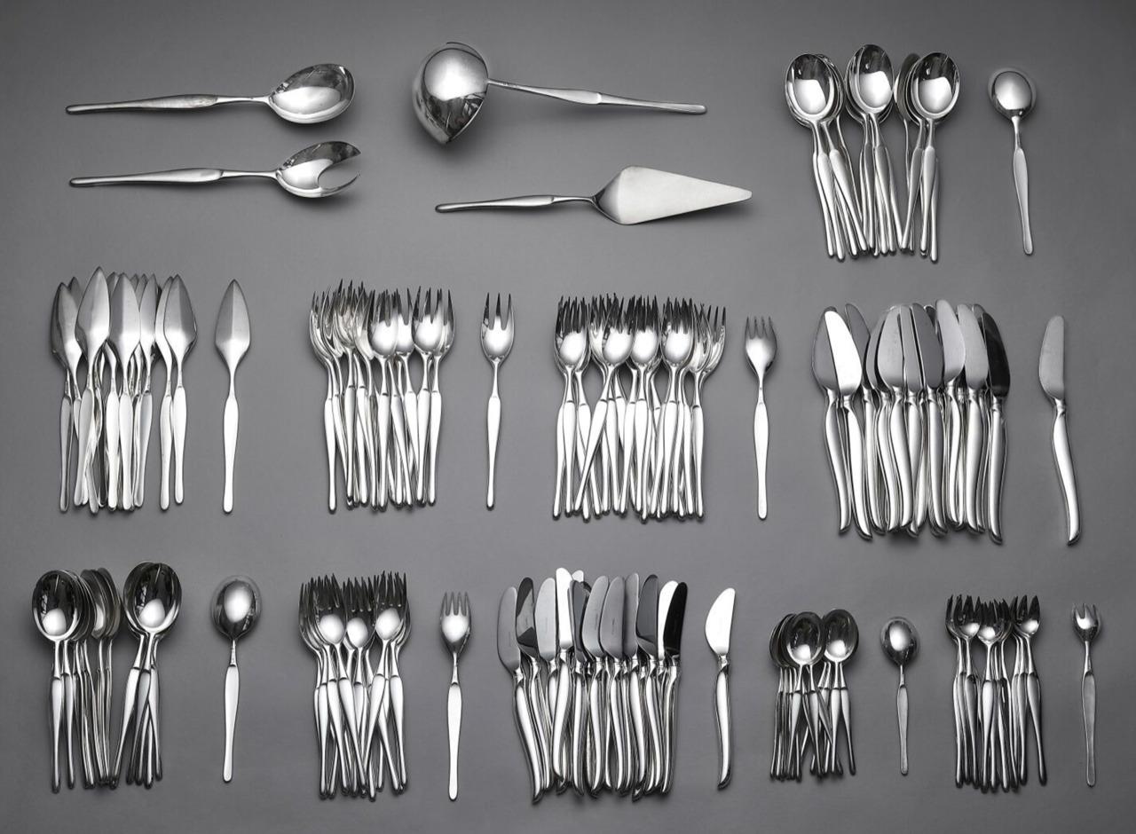 MAISON CHRISTOFLE ORFÈVRE & TAPIO WIRKKALA (1915-1985) DESIGNER 