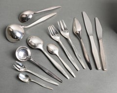 Christofle : "Orly", Service de couverts 113 pièces par Lino Sabatitni - 1957