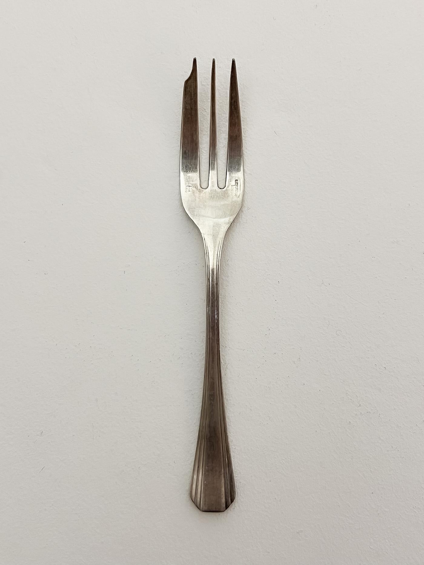 Christofle oyster forks, set of 12 For Sale 3