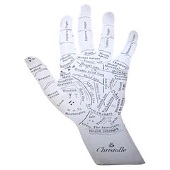 Christofle, Paris, Hand of Destiny Silverplate Paperweight