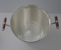 Christofle, Paris - Large Talisman Champagne Bucket - Laque De Chine