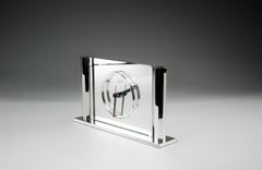 Christofle, Orologio da tavolo "President", Francia anni '80