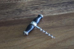 Christofle Set of Corkscrew and bottle opener.