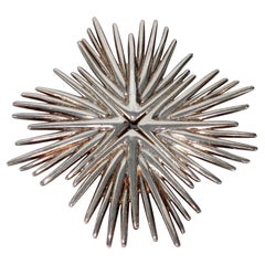 Christofle Silver Brooch Pendant Palmaceae Serie, Designed by Michele Oka Doner