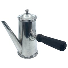 Christofle Silver Hot Chocolate Pot