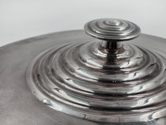 Christofle Silver Metal Art Deco Stew Bowl