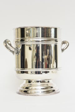 Christofle Vintage Gallia Cubitera de plata para hielo o champán Artículos de bar