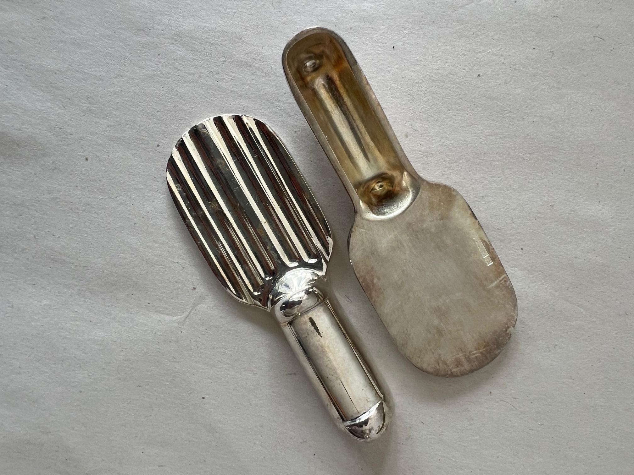 Mid-20th Century Christofle Silver Plate Knife Rests Set Of Twelve For Sale