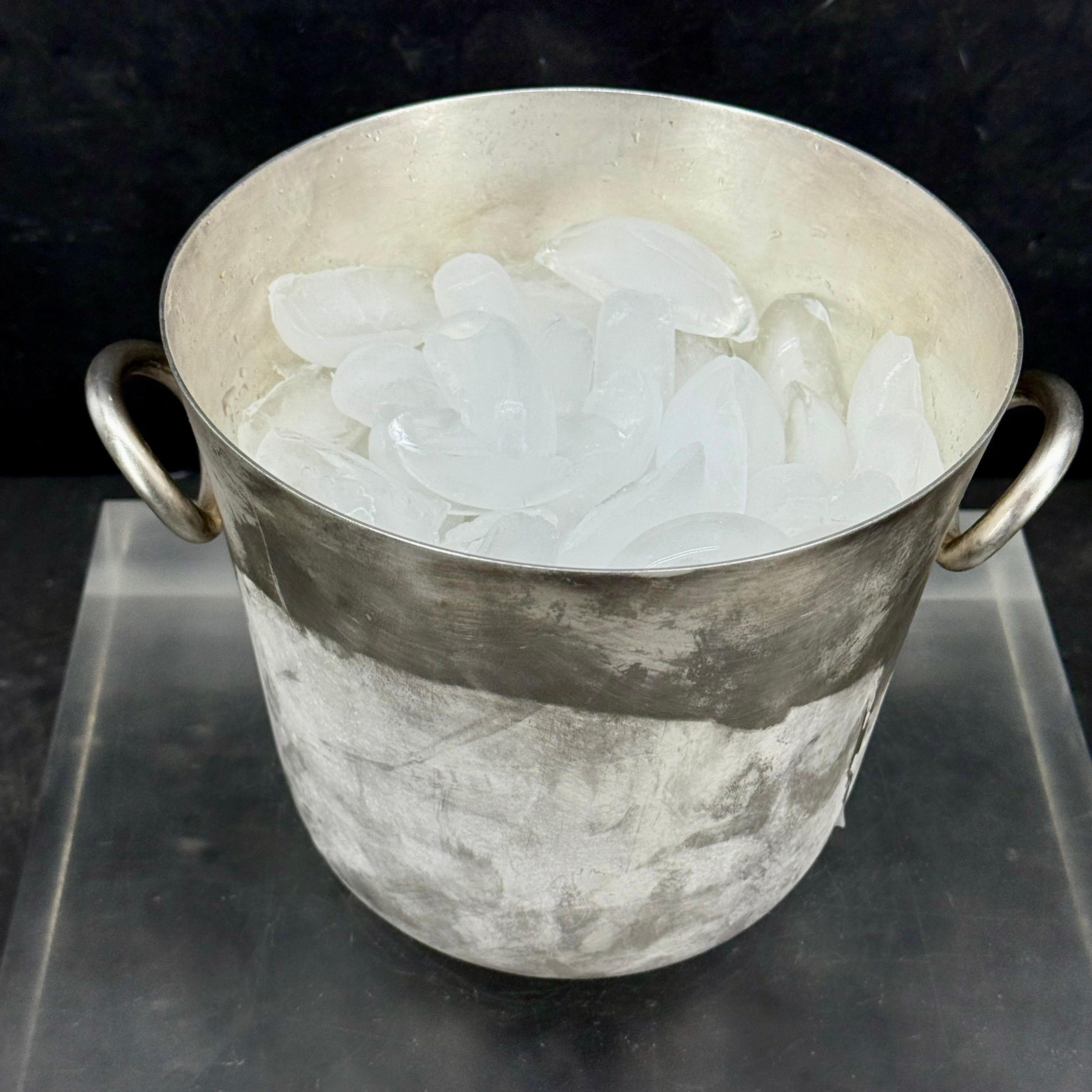 Christofle Silver Plate Wein Champagner Kühler mit Griffen im Angebot 5