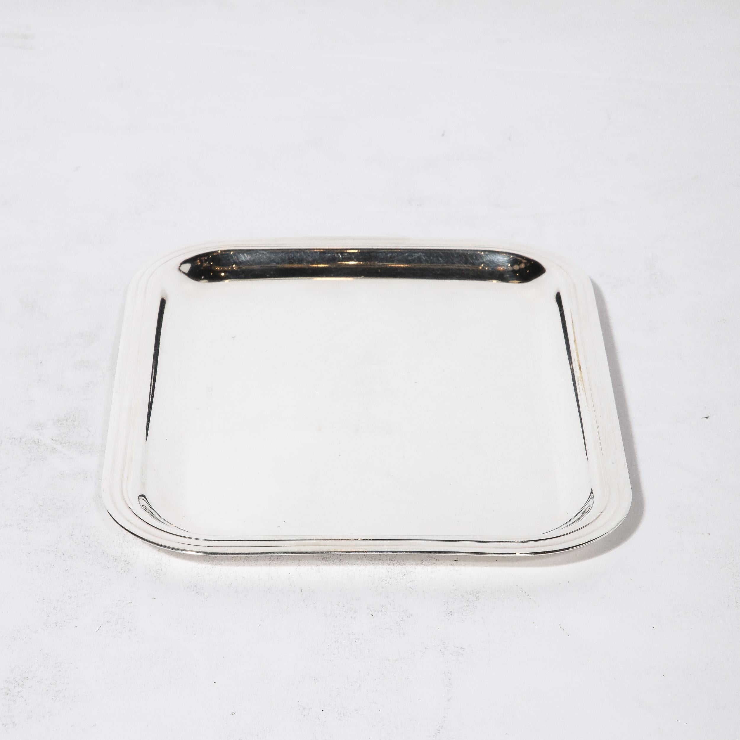 Christofle Silver-Plated Art Deco Style Tray 5