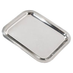 Christofle Silver-Plated Art Deco Style Tray 