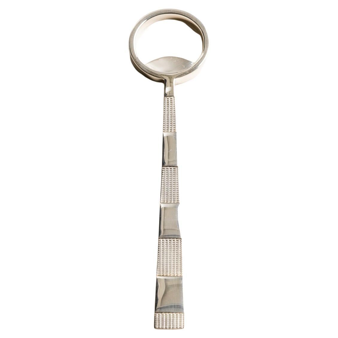 Christofle Silver-Plated Bottle Opener, 1980s For Sale