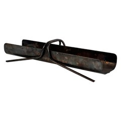 Christofle Silver-Plated Breadstick Holder Attributed to Gio Ponti, 1950s