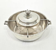 Christofle Silver Plated Caviar Bowl in Original Box, c. 1980