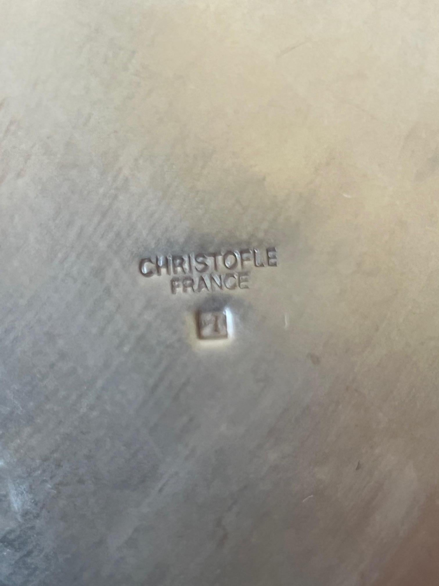 Christofle Silver Plated Champagne Bucket, Circa 1950's For Sale 3
